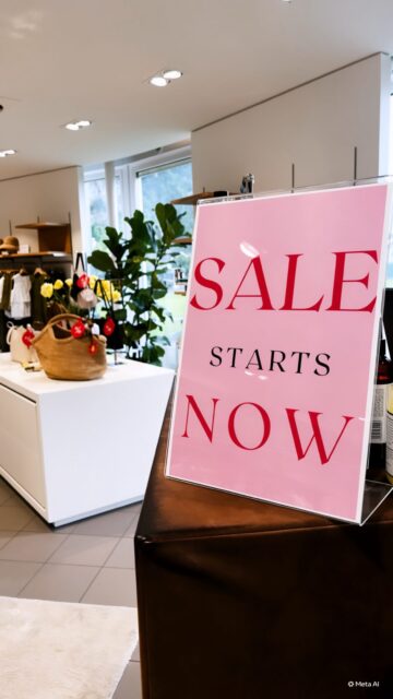 Hello SEASON SALE 🤩

Ich nehme Euch heute einmal mit durch unseren SALE…Aber ihr solltet unbedingt vorbeikommen 😉

Eure Stefanie